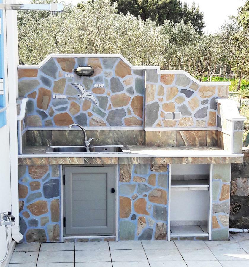 Elafonisos: Two Storey House On The Sea Front Exterior foto